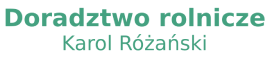 Logo firmy doradczej Karola Różańskiego